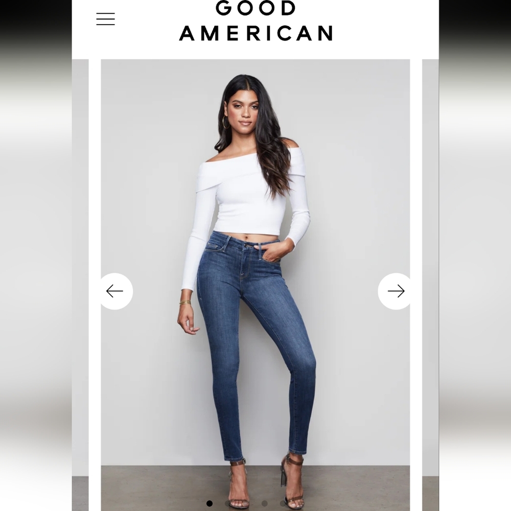 GOOD American Good waist jeans - Picture 1 of 16